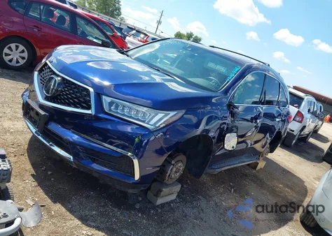 2020 Acura Mdx Technology Package from USA, damaged, VIN 5J8YD4H55LL014169